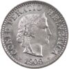 5 Rappen, 1909, Stempelglanz