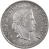 5 Rappen, 1910, Stempelglanz