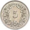 5 Rappen, 1913, unz/stgl