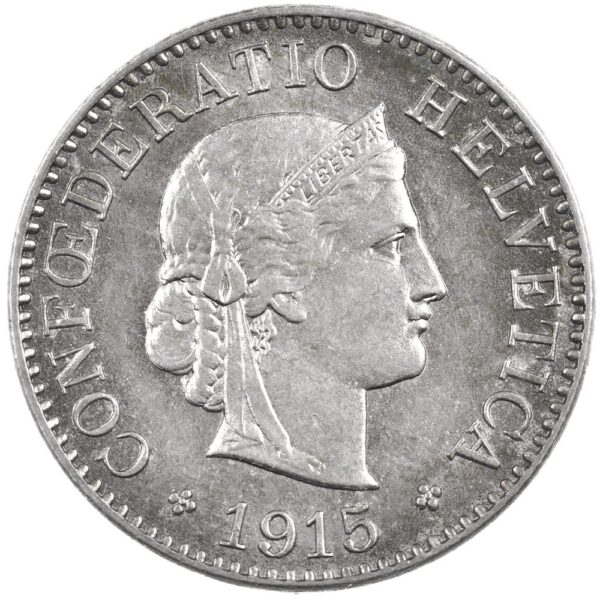 25495_1 5 Rappen, 1915, unz/stgl