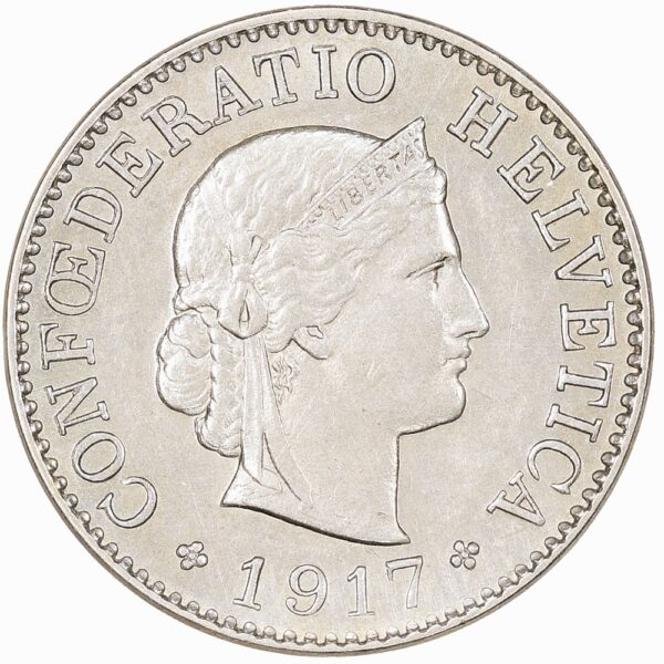 25498_1 5 Rappen, 1917, unzirkuliert