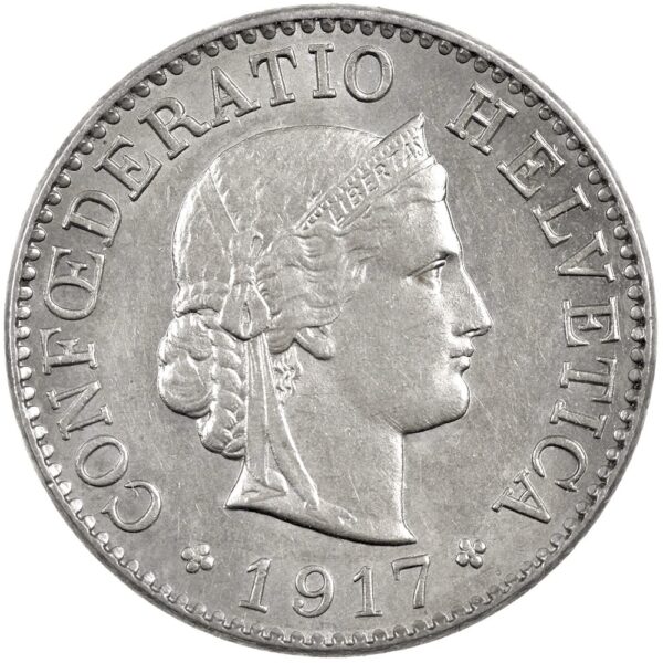 25499_1 5 Rappen, 1917, unz/stgl