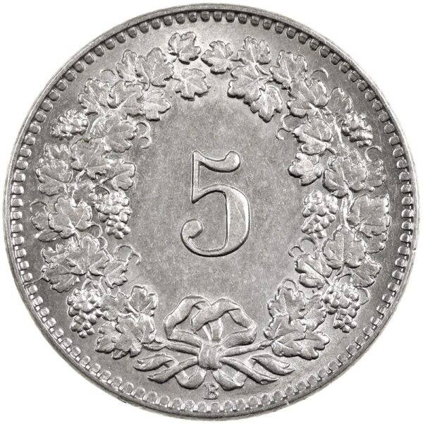 5 Rappen, 1917, unz/stgl