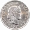 5 Rappen, 1919, Stempelglanz