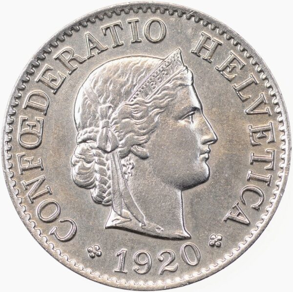 25506_1 5 Rappen, 1920, unzirkuliert
