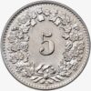 5 Rappen, 1921, unz/stgl