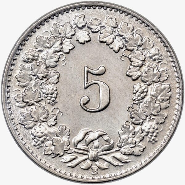 5 Rappen, 1921, unz/stgl