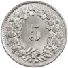5 Rappen, 1921, Stempelglanz