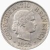 5 Rappen, 1925, Stempelglanz