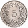 5 Rappen, 1928, Stempelglanz