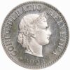 5 Rappen, 1928, Erstabschlag