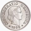 5 Rappen, 1929, Stempelglanz