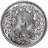 5 Rappen, 1933, Stempelglanz