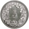 5 Rappen, 1933, Erstabschlag