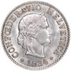 5 Rappen, 1934, Stempelglanz