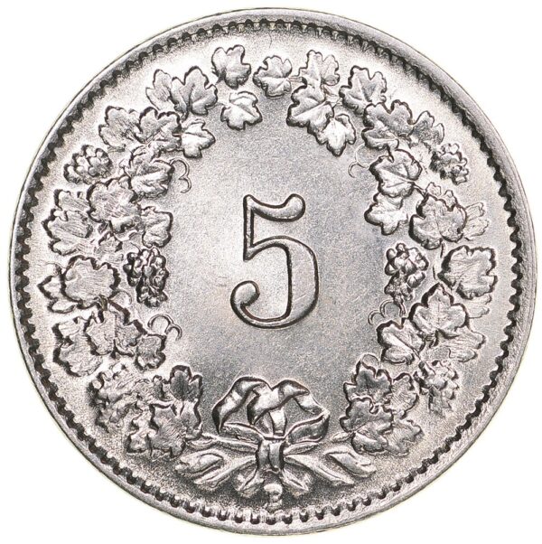 5 Rappen, 1936, unz/stgl