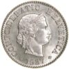 5 Rappen, 1937, Stempelglanz