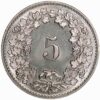 5 Rappen, 1937, Erstabschlag
