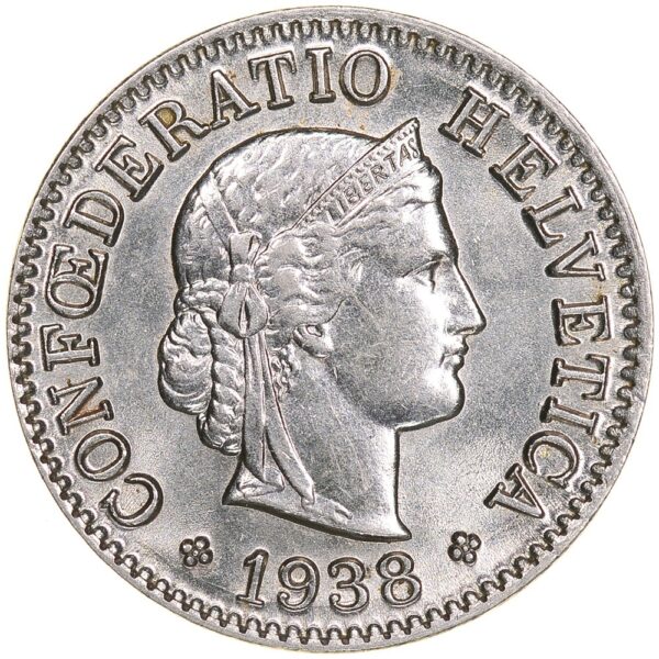 25541_1 5 Rappen, 1938, unz/stgl
