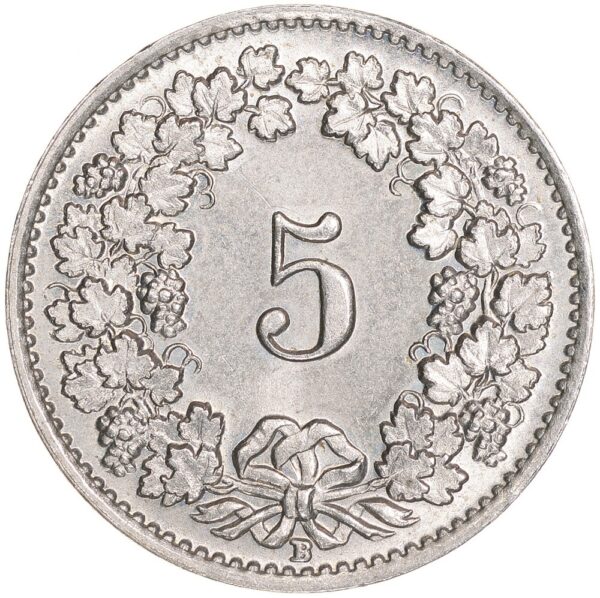 5 Rappen, 1940, unz/stgl