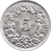 5 Rappen, 1940, Stempelglanz