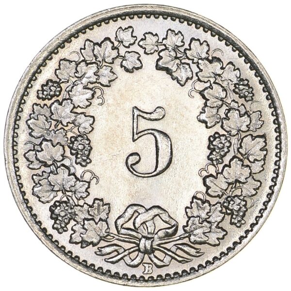 5 Rappen, 1941, unz/stgl