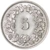 5 Rappen, 1941, Stempelglanz