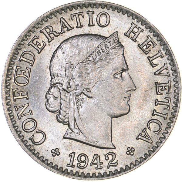 25552_1 5 Rappen, 1942, unz/stgl