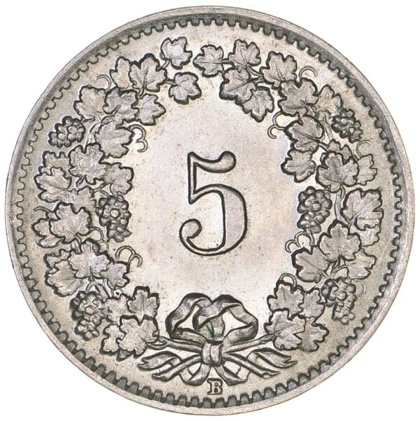 5 Rappen, 1942, unz/stgl