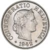 5 Rappen, 1942, Stempelglanz