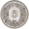 5 Rappen, 1942, Stempelglanz