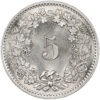 5 Rappen, 1970, Stempelglanz