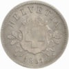 10 Rappen, 1851, unzirkuliert