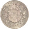 10 Rappen, 1851, Stempelglanz