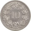 10 Rappen, 1871, unz/stgl
