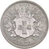 10 Rappen, 1871, Stempelglanz