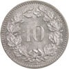 10 Rappen, 1871, Stempelglanz
