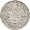 10 Rappen, 1876, unz/stgl