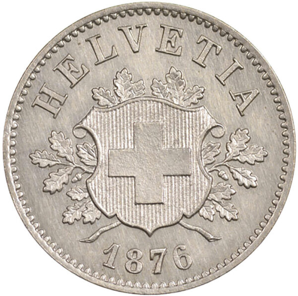 25622_1 10 Rappen, 1876, unz/stgl