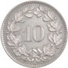 10 Rappen, 1876, unz/stgl