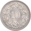 10 Rappen, 1880, unz/stgl