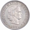 10 Rappen, 1881, unz/stgl