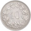 10 Rappen, 1881, unz/stgl