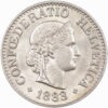 10 Rappen, 1883, unzirkuliert