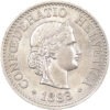 10 Rappen, 1883, unz/stgl