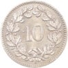 10 Rappen, 1883, unz/stgl