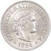 10 Rappen, 1884, unz/stgl