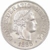 10 Rappen, 1885, unz/stgl