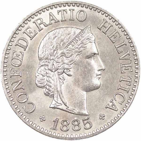 25646_1 10 Rappen, 1885, unz/stgl
