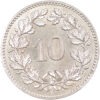 10 Rappen, 1885, unz/stgl